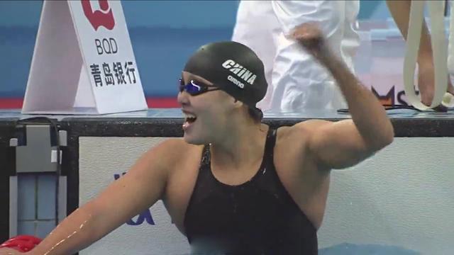 傅園慧破全國紀錄