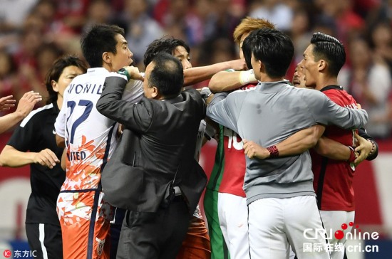 亞冠日韓大沖突