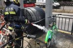共享電單車自燃 享騎共享電動車