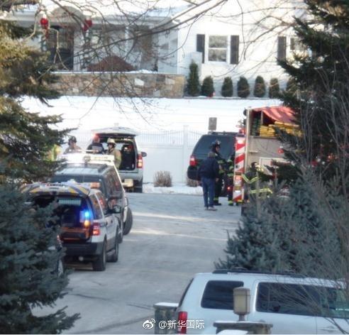 克林頓家中著火