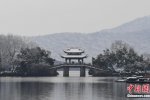浙江杭州下大雪 西湖雪景美如畫