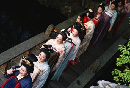 唐代仕女現(xiàn)身西湖