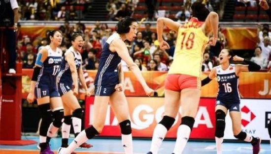 女排3-2逆轉(zhuǎn)美國