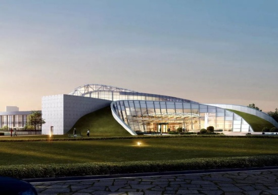 中國再造建筑奇跡 上海世茂深坑洲際酒店