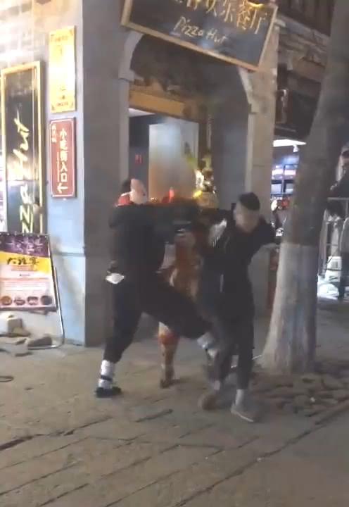 悟空八戒游客互毆