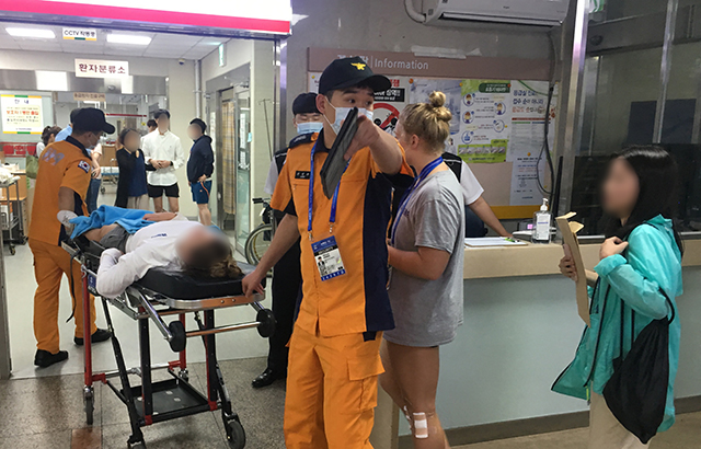 韓國光州酒吧坍塌