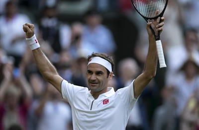 費德勒晉級決賽 2019溫布爾登網(wǎng)球公開賽