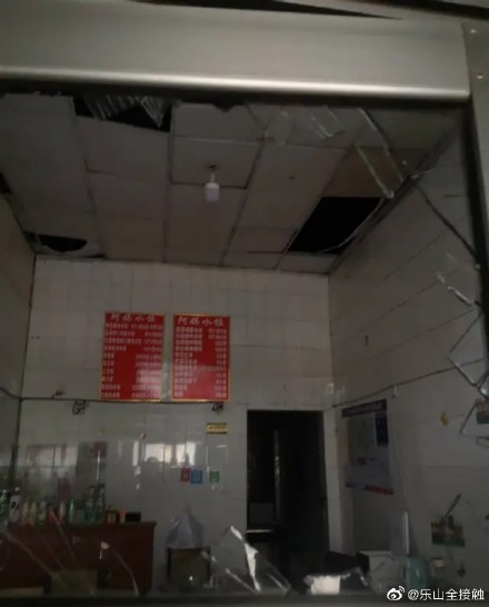 發(fā)生爆炸事故的飯店內(nèi)部圖片