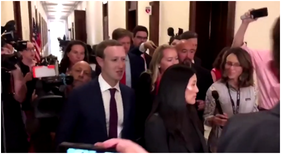 特朗普會見扎克伯格