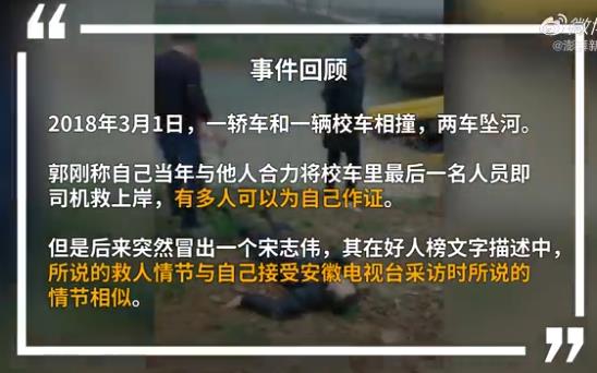安徽郭剛見義勇為事跡被人頂替