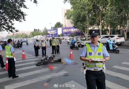 鄭州路上的事故