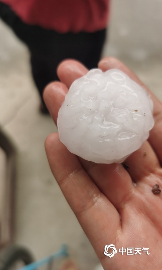 北京下冰雹大如雞蛋