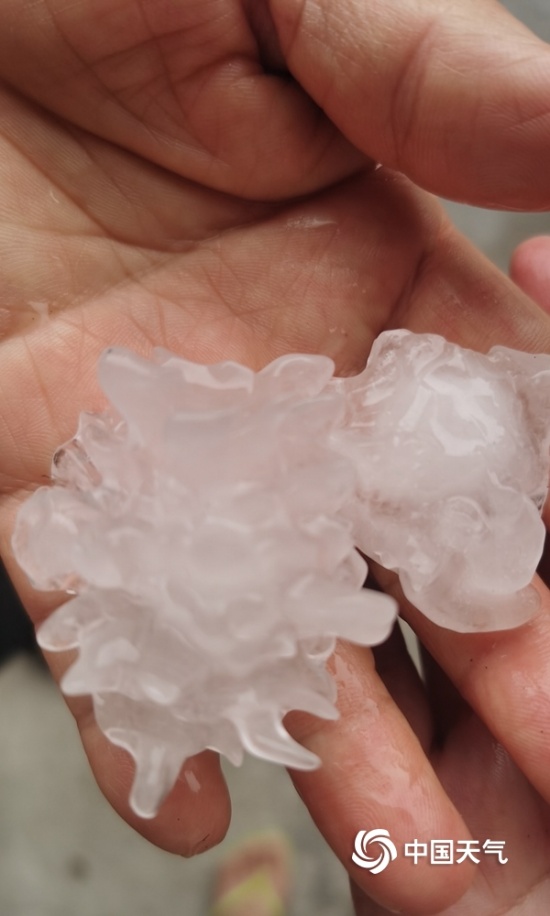 北京下冰雹大如雞蛋