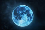 罕見藍月亮今晚現(xiàn)身夜空