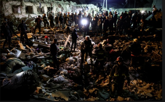 阿塞拜疆第二大城市遭襲