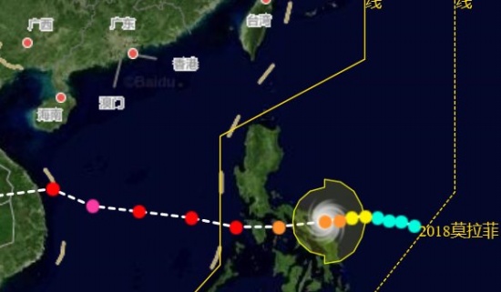 第18號臺風莫拉菲