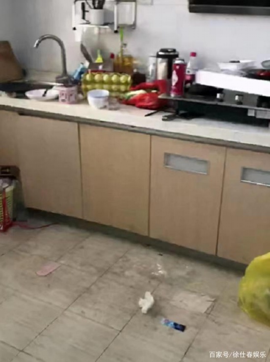 李湘被曝租房后留下滿屋垃圾