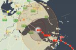 嘉興平湖臺風預報 6號臺風煙花即將登陸嘉興平湖