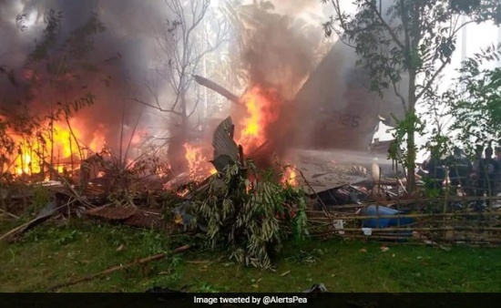 菲律賓軍機墜毀死亡人數升至50人