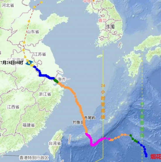 安徽臺風煙花最新消息