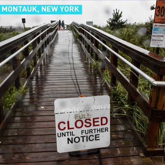 熱帶風暴亨利登陸美國