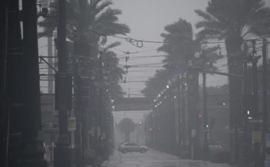 颶風(fēng)艾達引發(fā)洪水