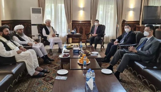 塔利班領導人會見中國駐喀布爾大使討論雙邊問題
