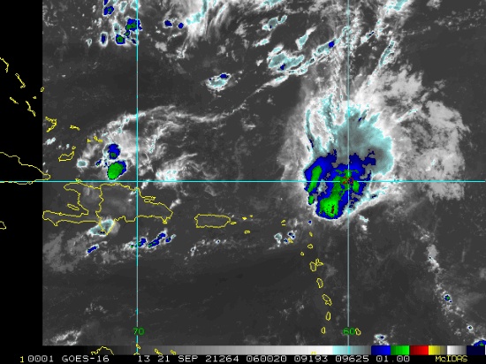 熱帶風暴彼得未加強為颶風