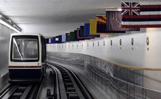 美國(guó)國(guó)會(huì)地鐵 政治家使用了100多年的華盛頓秘密地鐵