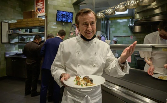 紐約的法國廚師Daniel Boulud被評(píng)為世界最佳廚師