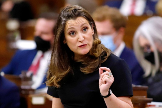 加拿大財政部長超越G20經濟政策 警告俄羅斯不要入侵烏克蘭