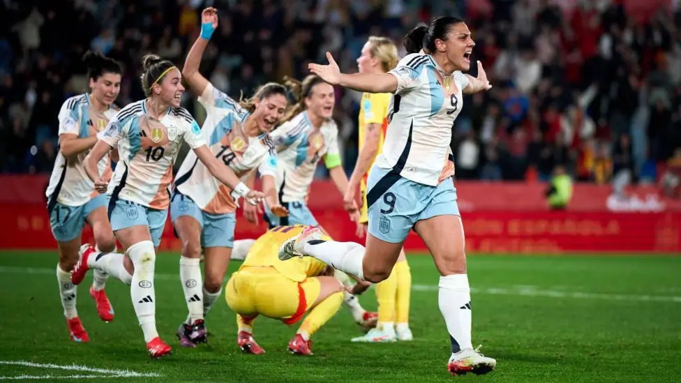 西班牙去年贏得了首屆女足國家聯賽冠軍