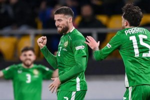 歐洲國家聯(lián)賽附加賽保加利亞1比2愛爾蘭