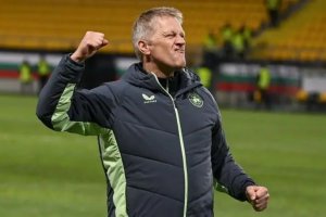 歐洲國家聯(lián)賽附加賽愛爾蘭隊2-1保加利亞隊