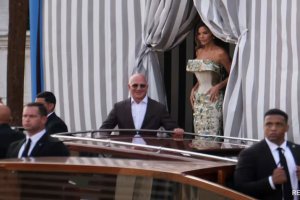 特朗普女兒比爾蓋茨：名人抵達(dá)威尼斯參加杰夫貝佐