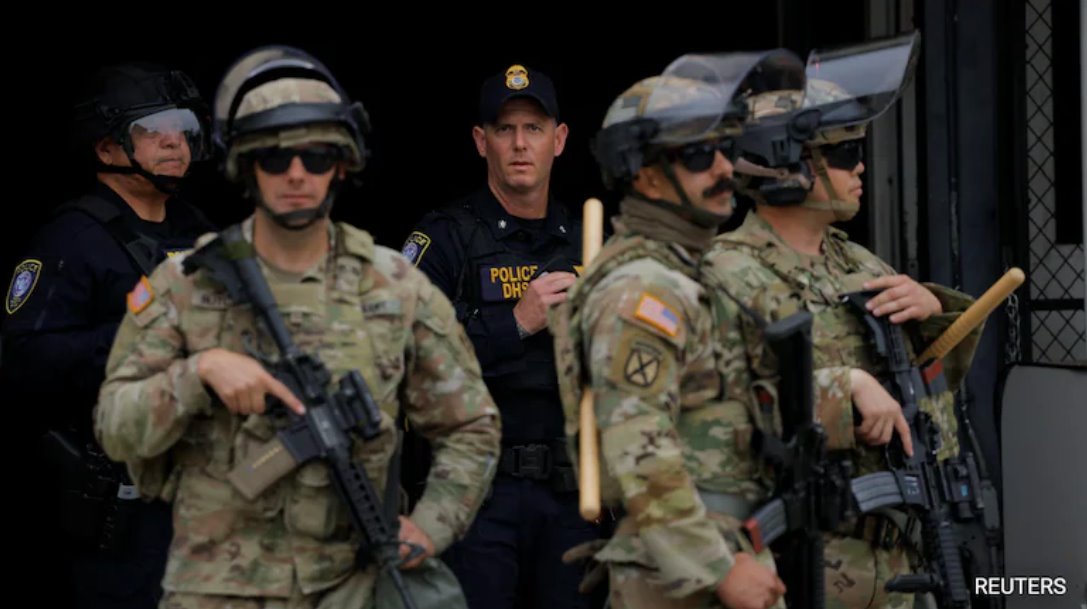 特朗普仍有待做出最終決定,但軍隊已做好部署