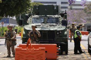 特朗普在洛杉磯部署軍隊違反聯邦法律
