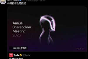 特斯拉股東接受馬斯克1萬