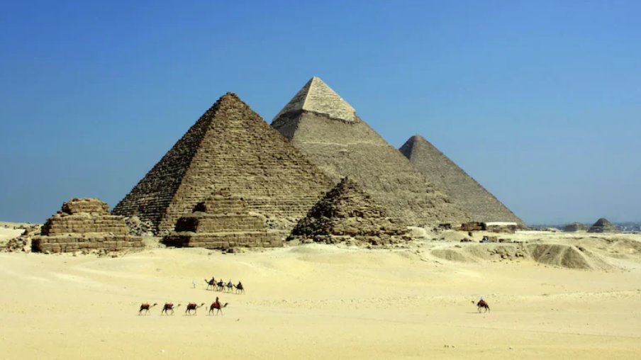 作為 ScanPyramids 項目的一部分，研究人員使用了非破壞性成像技術。