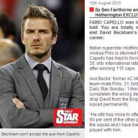 卡佩羅棄小貝遭皮爾洛指責 鐵帥自辯與他無過節