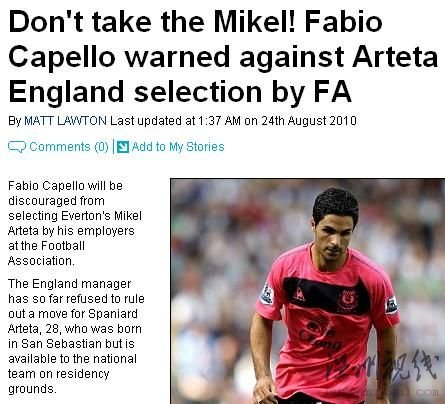 英足總警告卡佩羅不招外援 西強人難披三獅戰(zhàn)袍